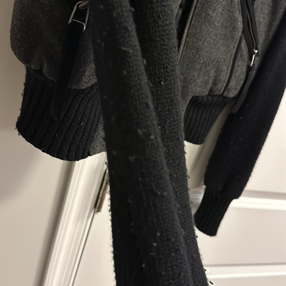 Knit bomber jacket - Picture 3 of 4